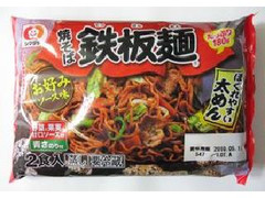 シマダヤ 焼そば鉄板麺 お好みソース味 袋434g