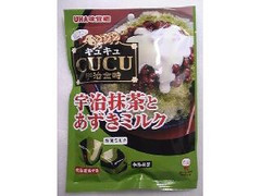 UHA味覚糖 CUCU宇治金時 宇治抹茶とあずきミルク 商品写真