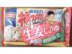 亀田製菓 柿の種 生姜じょうゆ 商品写真