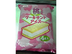 森永製菓 桃のケーキサンドアイス 商品写真