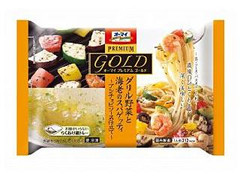 オーマイ プレミアムゴールド グリル野菜と海老のスパゲッティ 商品写真