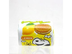 日食 スヌーピー クリームサンドビスケット レモン 商品写真