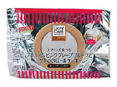 ローソン Uchi Cafe’ SWEETS ピンクグレープフルーツとグァバのロールケーキ 商品写真