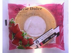 サークルKサンクス Cherie Dolce クリーミーバウムロール 苺レアチーズ仕立て 商品写真