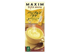 マキシム スティックメニュー パンプキンラテ 箱14g×4