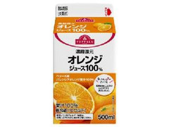 トップバリュ 濃縮還元 オレンジジュース100％ パック500ml