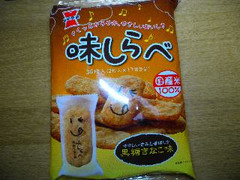 岩塚製菓 味しらべ 黒糖きなこ味 商品写真