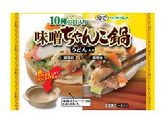 キンレイ 10種の具入り味噌ちゃんこ鍋 うどん入り 商品写真