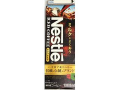 ネスレ アイスコーヒー 甘さひかえめ パック1000ml