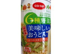 コープ 6種野菜の美味しいおうどん 関西風 カップ69g