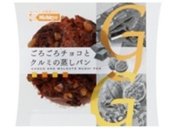 日糧 ごろごろチョコとクルミの蒸しパン 商品写真