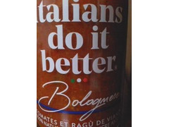 Italians do it better Bolognese ボロネーゼソース 商品写真