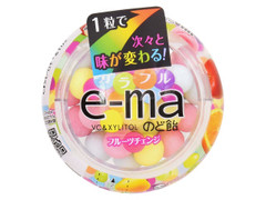 UHA味覚糖 emaのど飴 カラフルフルーツチェンジ