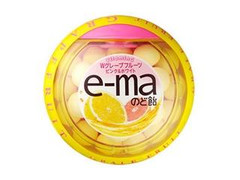 UHA味覚糖 e‐maのど飴 ダブルグレープフルーツ 商品写真