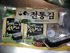 オリーブオイル使用 韓国味付のり 商品写真