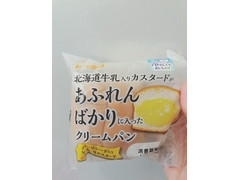 シライシパン 北海道牛乳入りカスタードがあふれんばかりに入ったクリームパン 商品写真