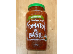 オーバーシーズ カリフォルニアギフト パスタソース トマト＆バジル 商品写真