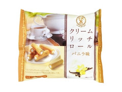 旺旺・ジャパン クリームリッチロール バニラ味 商品写真