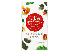 日本橋菓房 うまみまるごとチップス しいたけ＆昆布＆黒大豆 商品写真