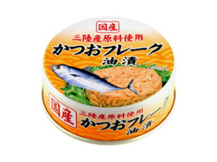 中部流通 かつおフレーク 油漬 缶80g