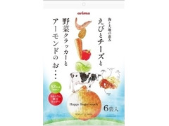 アリマ 海と大地の恵み えびとチーズと野菜クラッカーとアーモンドのお・・・ 商品写真