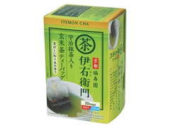 伊右衛門 宇治抹茶入り 玄米茶ティーバッグ 箱40g