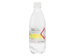 天然水でつくった炭酸水レモン ペット500ml