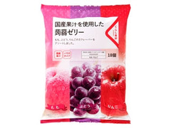 生活良好 国産果汁を使用した蒟蒻ゼリー 商品写真