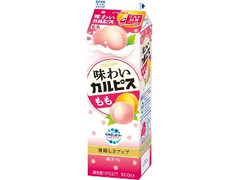 味わいカルピス もも パック1000ml