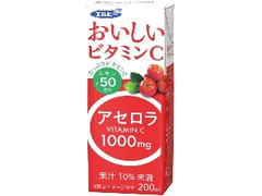 エルビー おいしいビタミンC アセロラ パック200ml