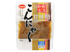 カネカ 和食生活 甘味噌こんにゃく 商品写真