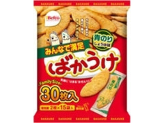 ばかうけ 青のりしょうゆ味 袋2枚×15