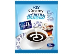 キーコーヒー クリーミー低脂肪ポーション 袋4.5ml×18