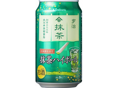 黄桜 日本酒仕立て 抹茶ハイボール