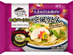 キンレイ お水がいらない 九条ねぎとお揚げの京風うどん 商品写真