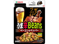 カネハツ うま辛Beans ベーコン＆ペッパー 商品写真