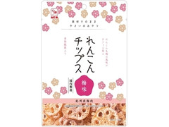 カモ井 れんこんチップス 梅味 商品写真