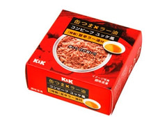 K＆K 缶つま コンビーフユッケ風 旨辛ラー油付