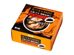 K＆K 缶つま 広島かき燻製油漬け 旨味ソース付