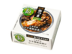K＆K 缶つまマイルド 広島県産かき燻製油漬け 商品写真