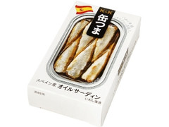 缶つま スペイン産 オイルサーディン 箱85g