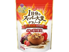 日清シスコ 1日分のスーパー大麦グラノーラ 4種の彩り果実 商品写真