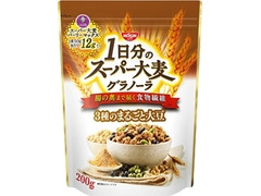 日清シスコ 1日分のスーパー大麦グラノーラ 3種のまるごと大豆 商品写真