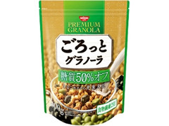 ごろっとグラノーラ 糖質50％オフ きなこ仕立ての充実大豆 袋400g