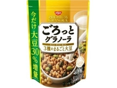 ごろっとグラノーラ 3種のまるごと大豆 袋400g 今だけ大豆30％増量