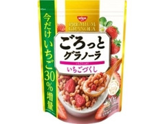 ごろっとグラノーラ いちごづくし 袋400g 今だけいちご30％増量