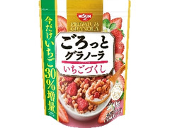 ごろっとグラノーラ いちごづくし 袋400g 今だけいちご30％増量