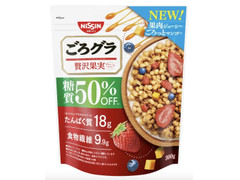 日清シスコ ごろグラ 糖質50％オフ 贅沢果実 商品写真