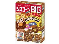 シスコ シスコーンBIG サクサクリング チョコ味 25g増量 箱195g