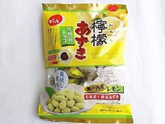 でん六 檸檬あずき 甘納豆チョコ 商品写真